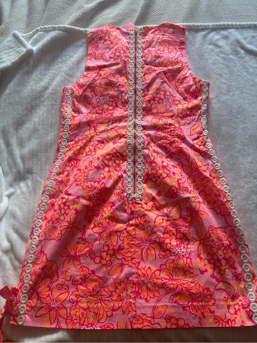 Women’s Pink & Coral Floral Shift Dress